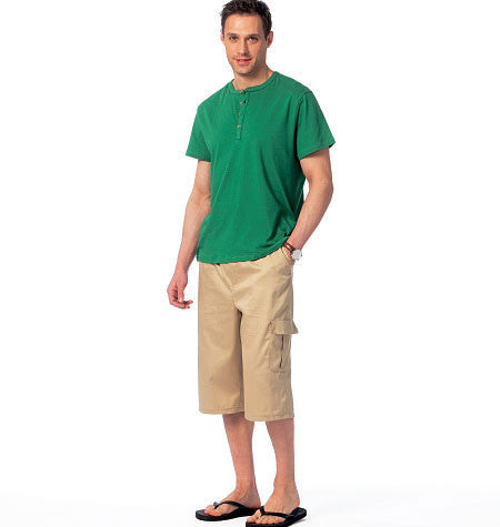 McCall's - M6973 Men's Tank Tops, T-Shirts & Shorts - WeaverDee.com Sewing & Crafts - 1