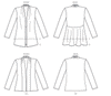 McCall's - M6996 Misses' Jackets & Belt - WeaverDee.com Sewing & Crafts - 7