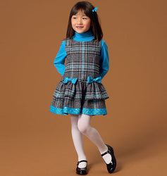 McCall's - M7008 Children's/Girls' Jumpers - WeaverDee.com Sewing & Crafts - 1