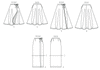 McCall's - M7129 Misses' Skirts | Easy - WeaverDee.com Sewing & Crafts - 7
