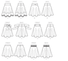 McCall's - M7197 Misses' Skirts | Easy - WeaverDee.com Sewing & Crafts - 9