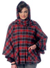McCall's Pattern M7202 Misses' Ponchos with Hood Variations
