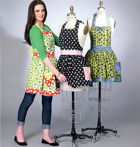 McCall's - M7208 Misses' Aprons & Petticoat - WeaverDee.com Sewing & Crafts - 1