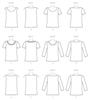 McCall's - M7322 Misses' Pullover Tops | Easy - WeaverDee.com Sewing & Crafts - 7