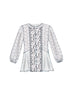 McCall's - M7390 Misses' Split-Neck, Seam-Detail Tops - WeaverDee.com Sewing & Crafts - 5