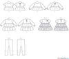 McCall's - M7458 Toddlers' Gathered Tops, Dresses & Leggings - WeaverDee.com Sewing & Crafts - 5