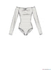 McCall's Pattern M7606 Misses' Off-the-Shoulder Bodysuits & Wrap Skirts with Side Tie