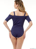 McCall's Pattern M7606 Misses' Off-the-Shoulder Bodysuits & Wrap Skirts with Side Tie