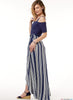 McCall's Pattern M7606 Misses' Off-the-Shoulder Bodysuits & Wrap Skirts with Side Tie