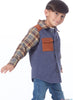 McCall's Pattern M7638 Men's & Boys' Lined Button-Front Jackets with Hood Options