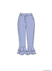 McCall's Pattern M7690 Misses' Pants With Flounce Variations & Sash