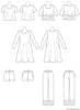 McCall's Pattern M7697 Misses'/Women's Lounge Tops, Dress, Shorts & Pants