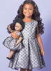 McCall's Pattern M7707 Children's/Girls' Dresses + 18" Doll Dress