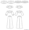 McCall's Pattern M7757 Misses' Tops & Pants