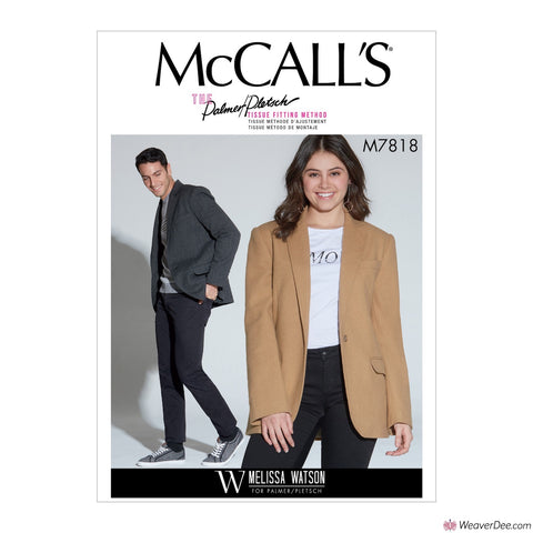 McCall's Pattern M7818 Unisex Jacket