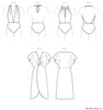 McCall's Pattern M7964 Misses' Swimsuit & Cover-Up