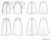 McCall's Pattern M7981 Misses' Skirts