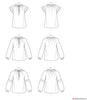 McCall's Pattern M8042 Misses' Tops #MiaMcCalls