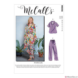 McCall's Pattern M8056 Misses' Robe, Belt, Tops, Shorts & Trousers #IrisMcCalls