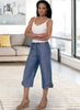 McCall's Pattern M8063 Misses' Drawstring Shorts & Trousers with Pockets #JuliaMcCalls