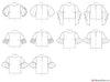 McCall's Pattern M8161 Misses' Tops With Trumpet, Tulip, Pleated Or Bubble Sleeves #JudithMcCalls
