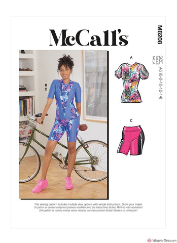 McCall's Pattern M8208 Top & Shorts