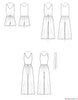 McCall's Pattern M8218 Misses' Romper, Jumpsuits & Sash
