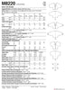 McCall's Pattern M8220 Misses' Tops & Mask