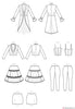 McCall's Pattern M8224 Misses' 1980s Pop Star Costumes