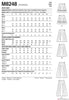McCall's Pattern M8248 Misses' Skirts