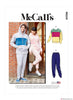 McCall's Pattern M8249 Unisex Sweatshirt & Joggers