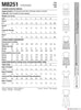 McCall's Pattern M8251 Children's & Girls' Dresses