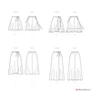 McCall's Pattern M8259 Misses' Skirts