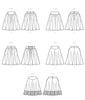 McCall's Pattern M8319 Misses' Skirts - Vintage 1980s
