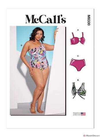 McCall's Pattern M8330 Women's Swimsuits