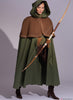 McCall's Pattern M8335 Historical Cape Costumes - Unisex Adult