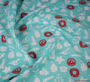 Polycotton Fabric - Marine Life (Aqua)