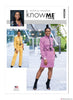 KnowMe Sewing Pattern ME2004 Misses' Jacket, Pants & Skirt - by Duana M. Chandler