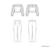 KnowMe Sewing Pattern ME2005 Women's Top & Pants - by Aaronica B. Cole