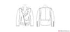KnowMe Sewing Pattern ME2011 Men's Moto Jacket - by Norris Dánta Ford