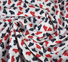 Cotton Poplin Fabric - Origami Sailor Hats White