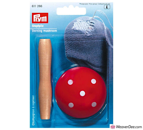 PRYM Wooden Darning Mushroom