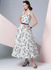 Vogue Pattern V1172 V-Neck Dress & Belt Vintage 1950s (Misses'/Misses' Petite)