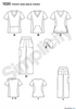 Simplicity - S1020 Misses' & Plus Size Scrubs | Easy - WeaverDee.com Sewing & Crafts - 2