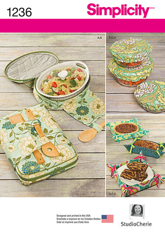 Simplicity - S1236 Casserole Carriers, Gifting Baskets & Bowl Covers - WeaverDee.com Sewing & Crafts - 1