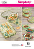 Simplicity - S1236 Casserole Carriers, Gifting Baskets & Bowl Covers - WeaverDee.com Sewing & Crafts - 1