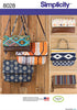 Simplicity - S8028 Clutch, Wristlet & Purse in 2 Sizes - WeaverDee.com Sewing & Crafts - 1