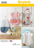 Simplicity - S8098 Babies' Rompers, Sandals, & Stuffed Duck - WeaverDee.com Sewing & Crafts - 1