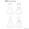 Simplicity Pattern S8873 Misses' Vintage 1950s Dress by Gertie