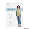 Simplicity Pattern S8920 Misses' Tops